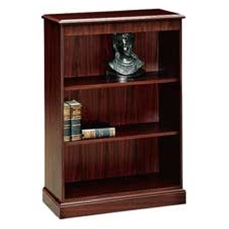 HIGHBOY 3-Shelf Laminate Bookcase- 35-.75in.x14-5-16in.x49-.63in.- MY HI517144